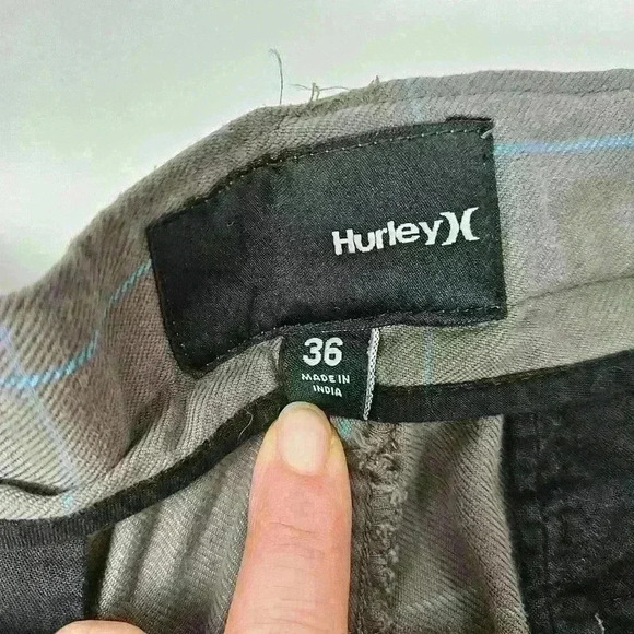 Hurley Men's y2k Shorts Brown Size 36 - Picture 3 of 7